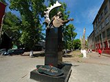 Памятник Виктору Цою