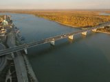 Вид на Новый мост с высоты птичьего полета